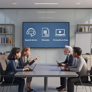 Plataforma educativa Control Academic con soporte técnico y capacitación continua para colegios