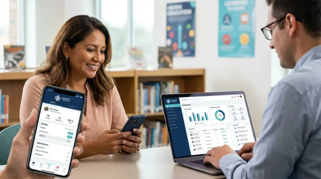 Una plataforma educativa en la nube te permite conectarte desde cualquier dispositivo en todo momento