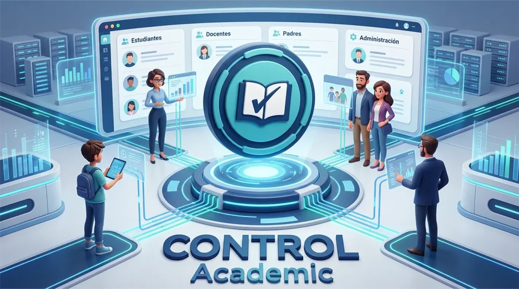 control academic es el sistema educativo en linea que ofrece la centralizacion total de los procesos institucionales