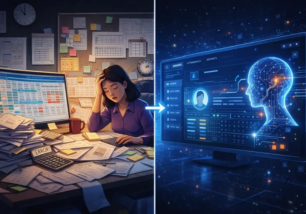 automatización de procesos en software académico con inteligencia artificial