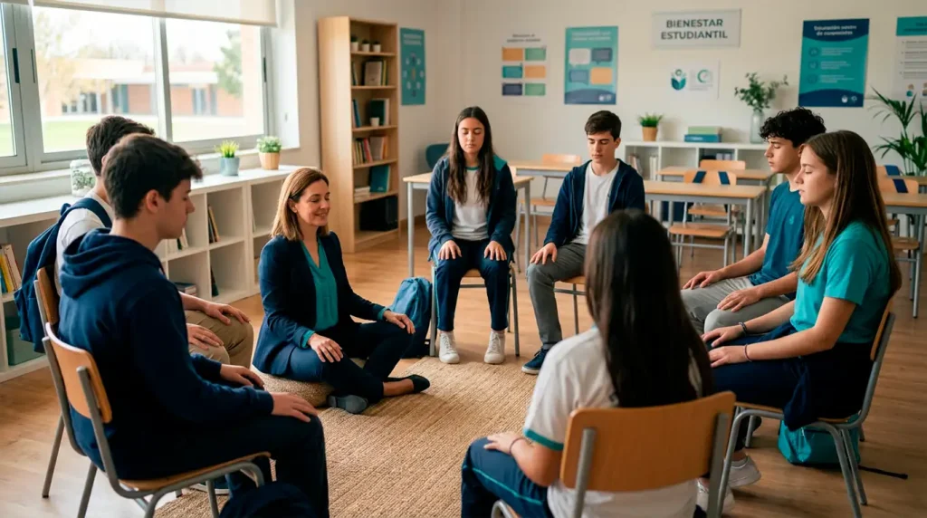 manejando la ansiedad y la presion en las aulas educativas