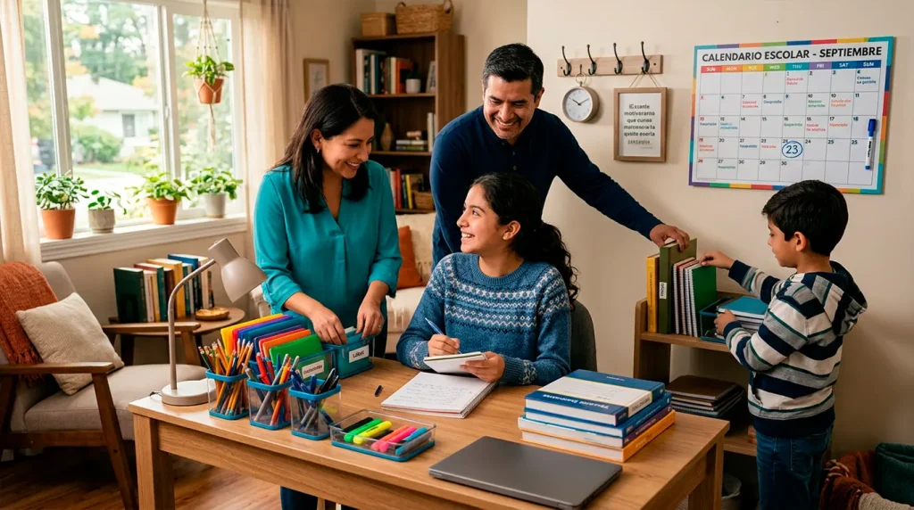 la familia tambien puede ser parte fundamental para el regreso a clases