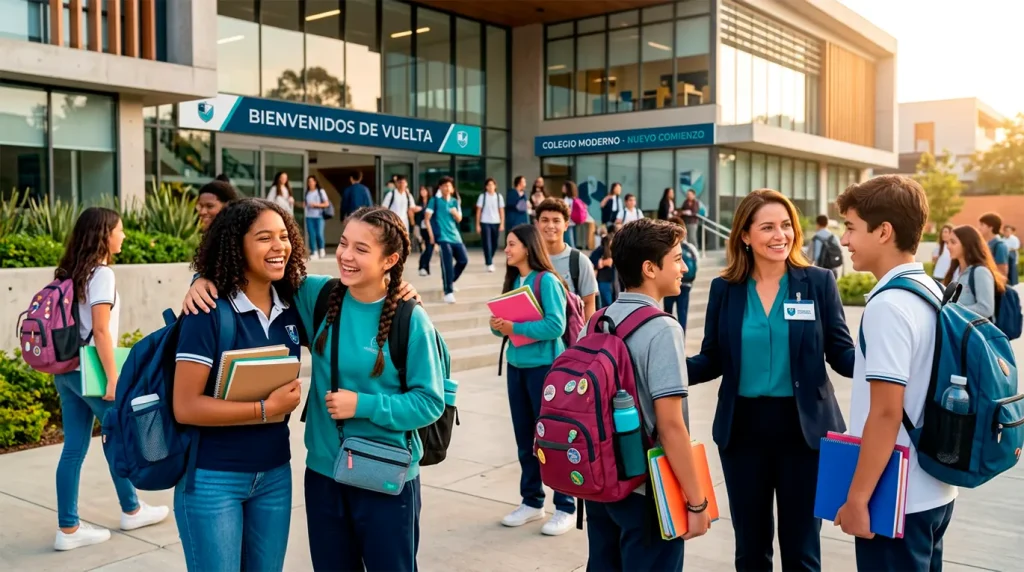 el regreso a clases debe ser tomado con energia y disposicion